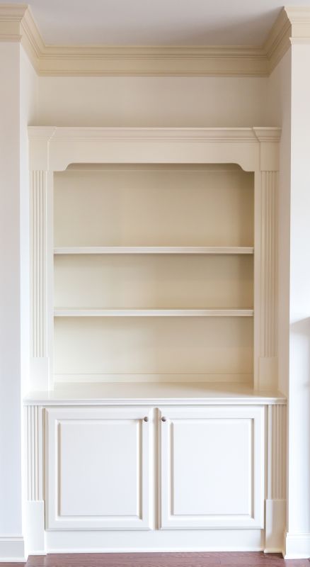 Built In Bookcase Installation in Raleigh, NC
