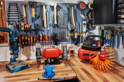 Garage Tool Rack Installation in Silver Spring, MD
